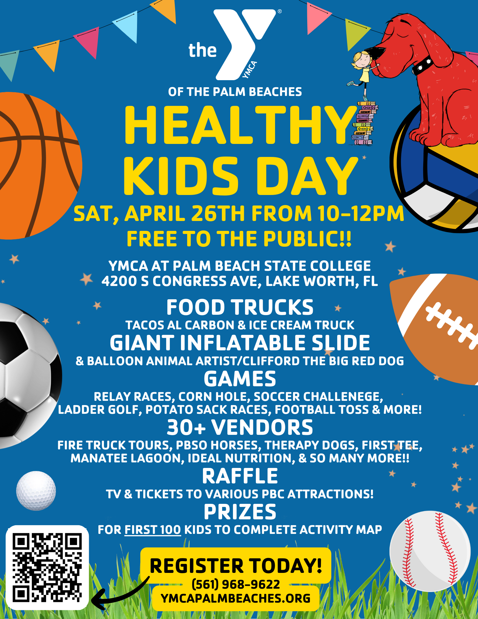Healthy Kids Day Saturday, April 26 from 10am-12pm