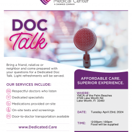Doc Talk Tuesday April 23rd 